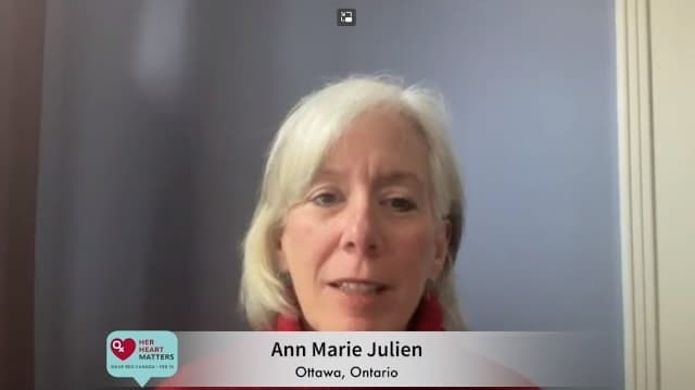 Person speaking from a video call.