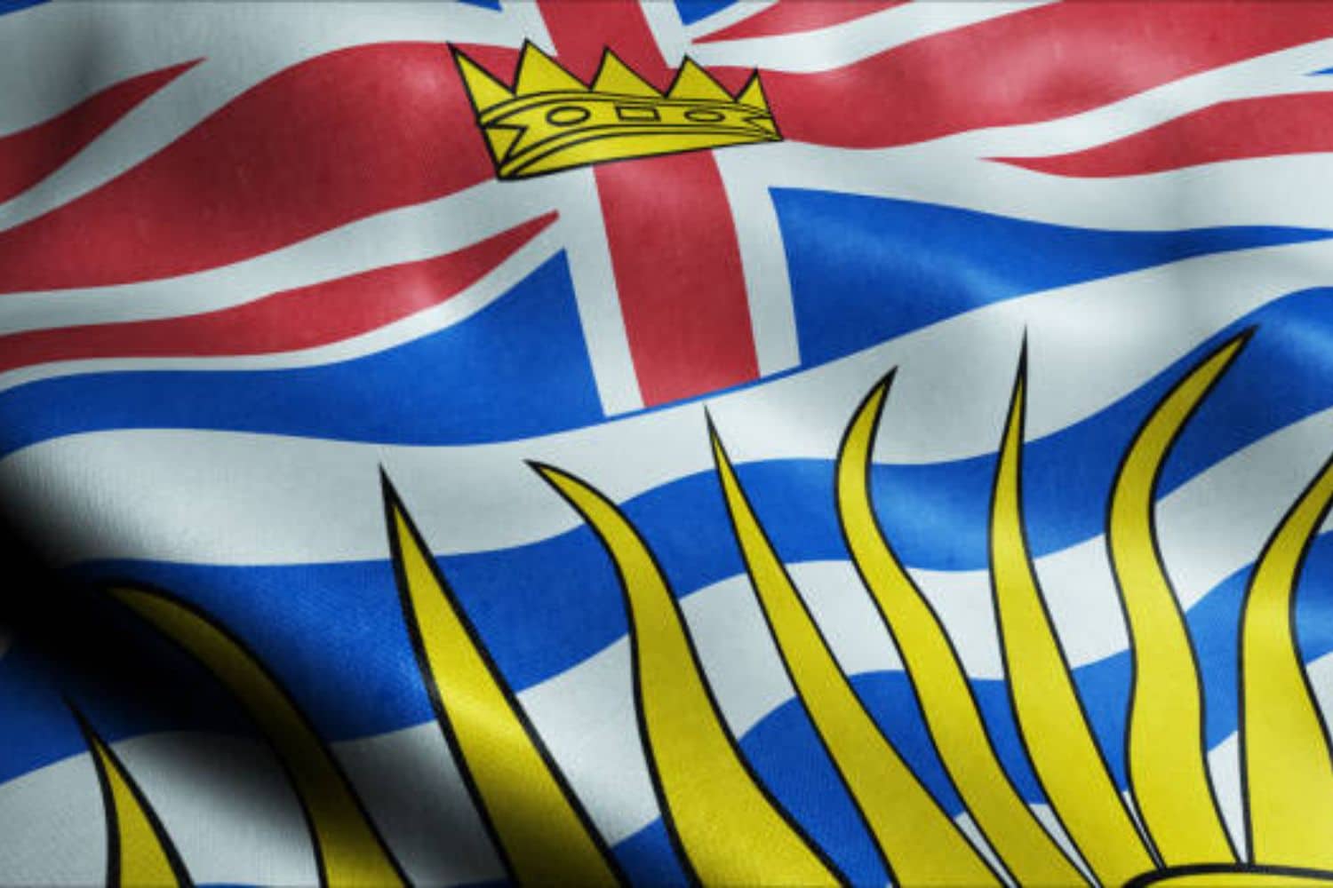 British Columbia provincial flag design