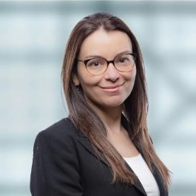 Professional woman in business attire