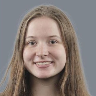 Person with long, light brown hair.