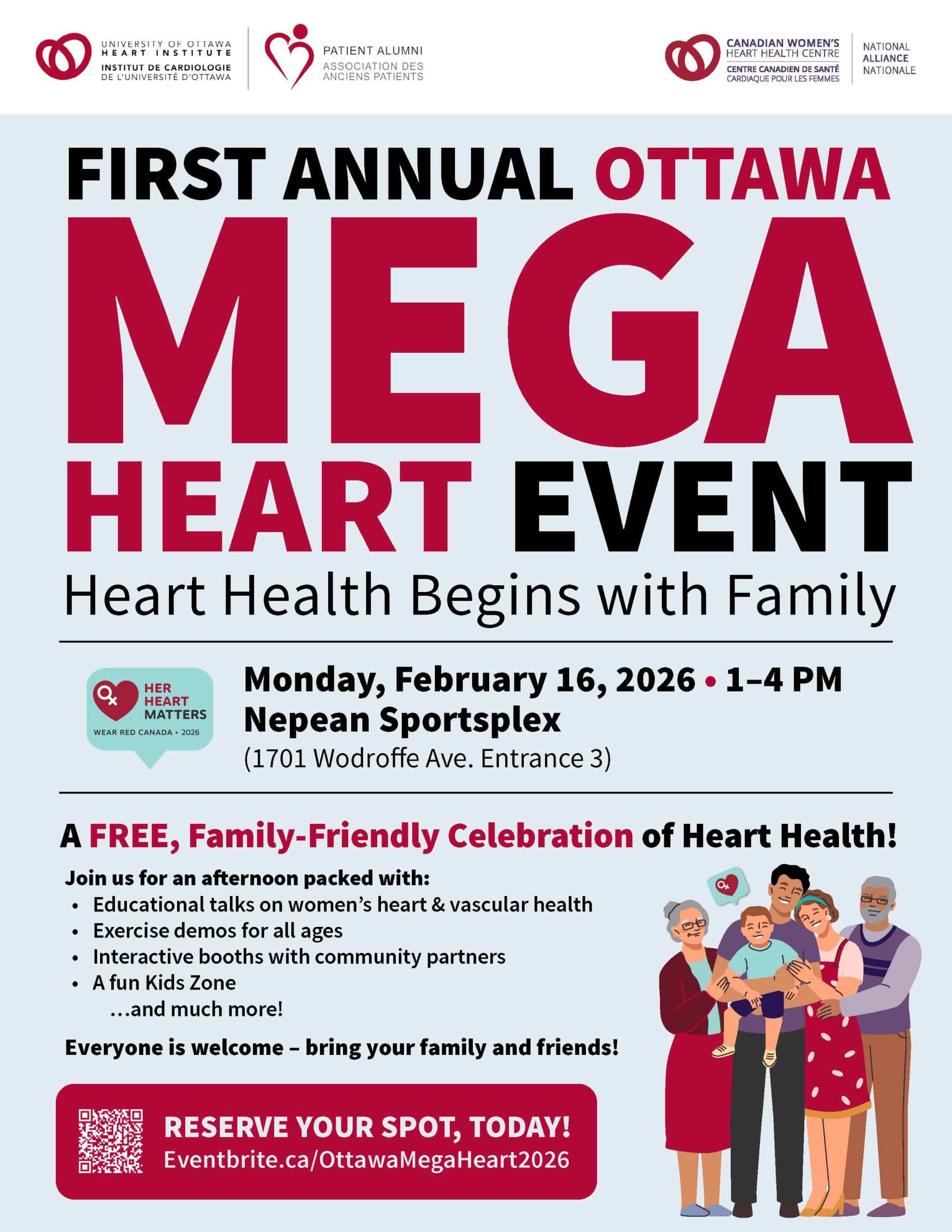 Ottawa Mega Heart Event Poster