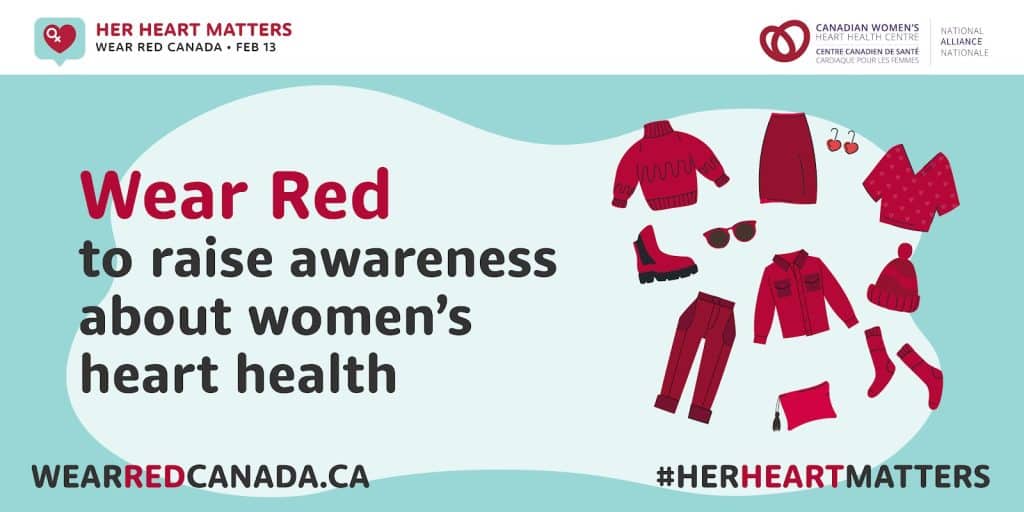 Campaign for women's heart health awareness