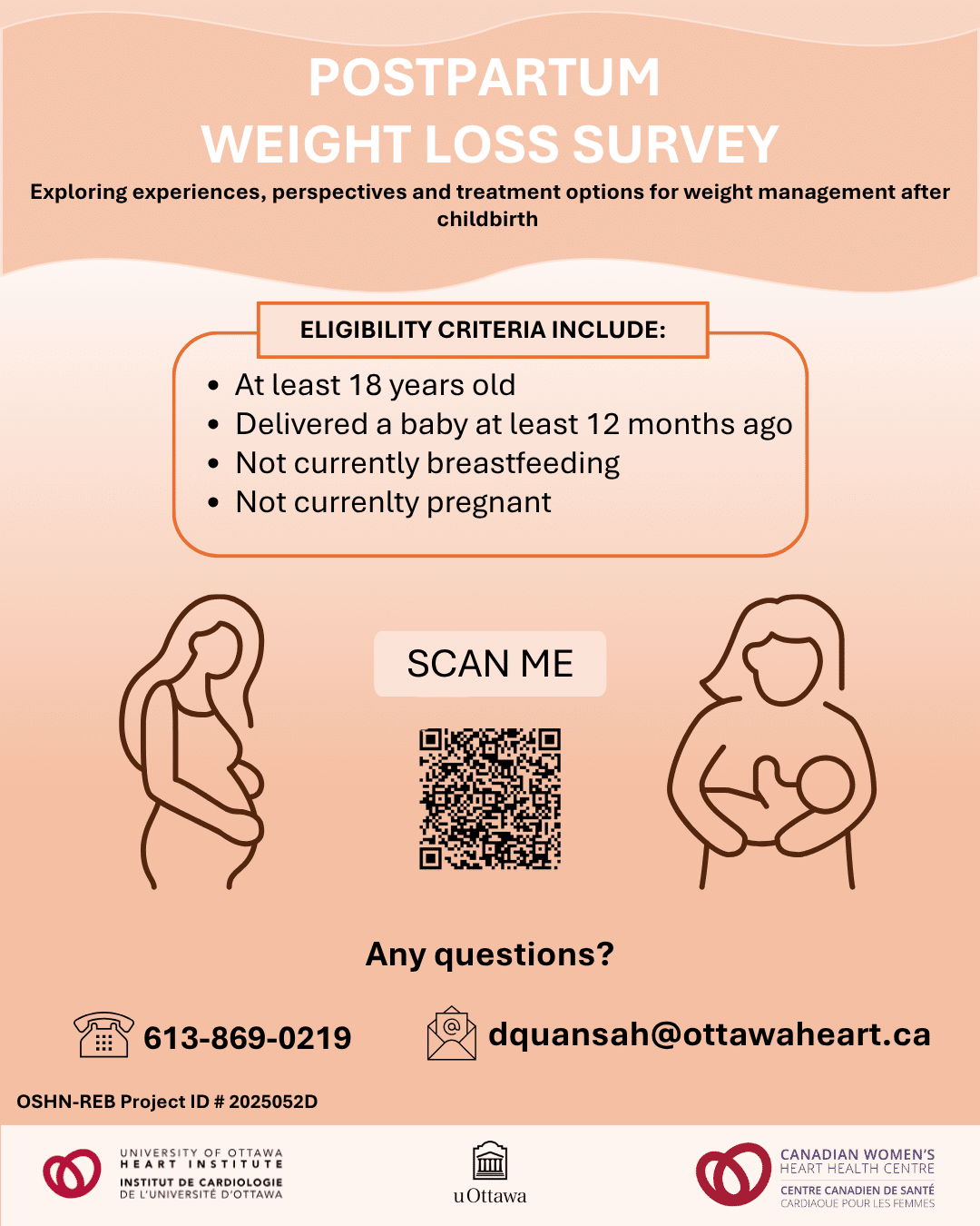 Postpartum weight loss poster